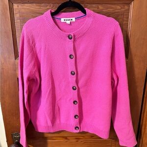Boden Vibrant Pink Women's Cardigan